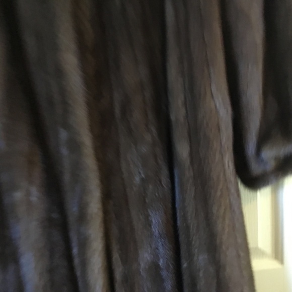 Womens Gorgeous Full Length Mink Coat Size 14 - Picture 4 of 8